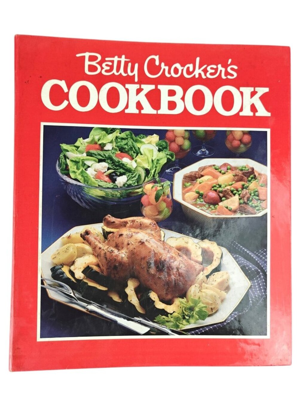 Betty Crocker's Cookbook New And Revised Hardcover Binder 1986 Illustrated